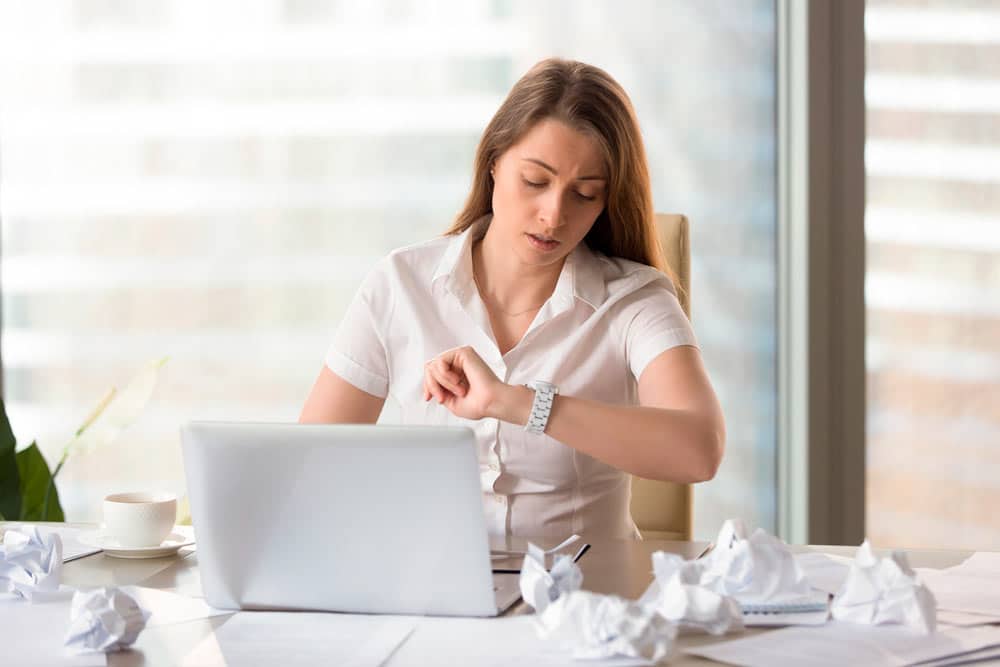 Falta de organização